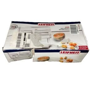 Leifheit Wall-Mounted Roll Holder Parat F2 w Roll Cutter Kitchen Roll Holder